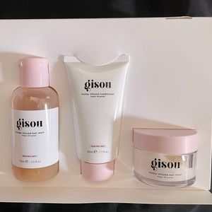 Gisou Honey Infused Hair Set - Shampoo Wash, Conditioner, Mask